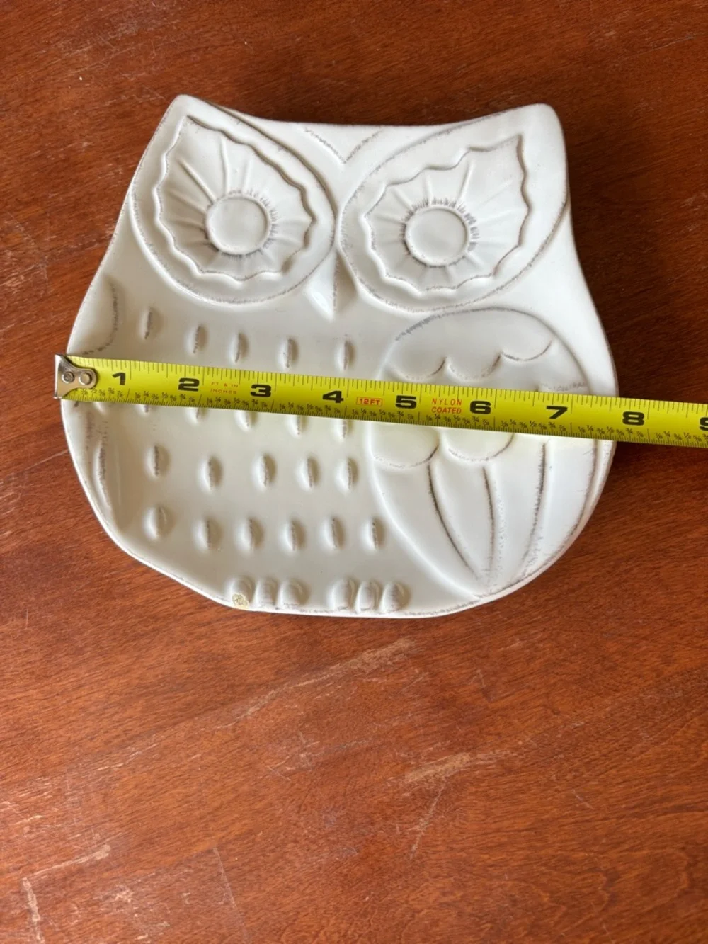 Pier 1 Ceramic Owl Plate